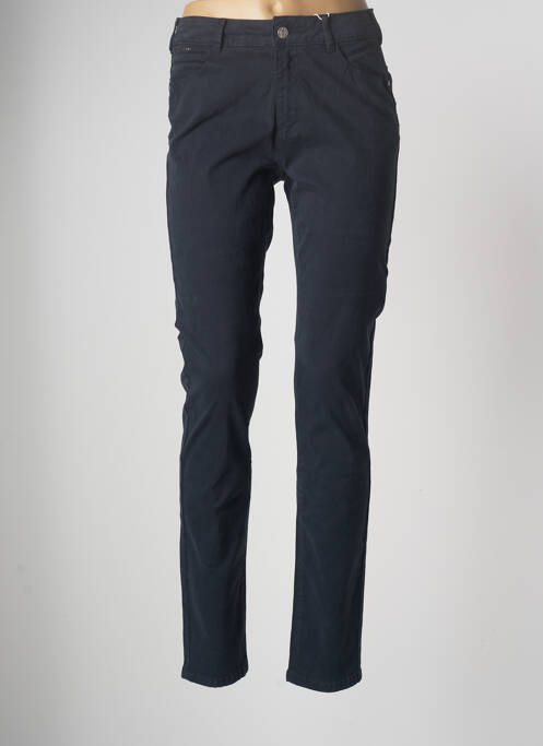 Pantalon slim bleu C'EST BEAU LA VIE pour femme