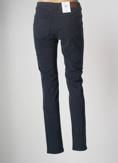 Pantalon slim bleu C'EST BEAU LA VIE pour femme