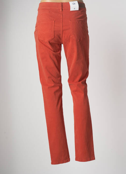 Pantalon slim orange C'EST BEAU LA VIE pour femme