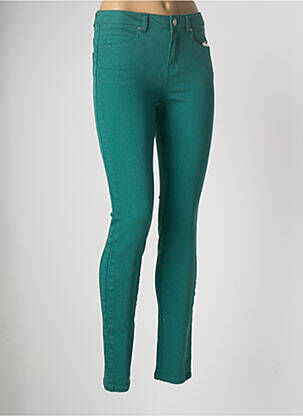 Pantalon slim stretch taille normale vert C'EST BEAU LA VIE femme