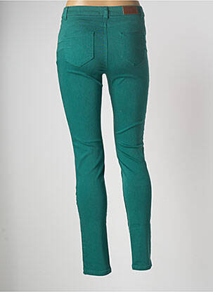 Pantalon slim stretch taille normale vert C'EST BEAU LA VIE femme