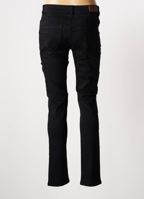 Pantalon slim noir C'EST BEAU LA VIE pour femme