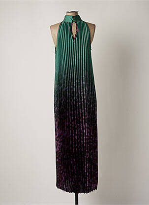Robe longue sans manche sans manche vert DIXIE femme