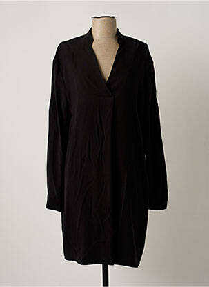 Robe mi-longue noir IMPERIAL pour femme