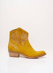 Bottines/Boots jaune PAOYAMA pour femme seconde vue