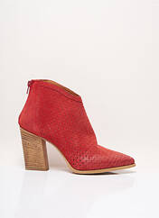 Bottines/Boots rouge SPAZIOZERO8 pour femme seconde vue