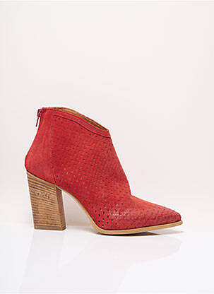 Bottines/Boots rouge SPAZIOZERO8 pour femme