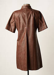 Robe courte marron RINASCIMENTO pour femme seconde vue