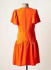 Robe courte orange RINASCIMENTO pour femme seconde vue