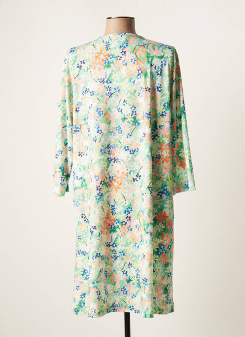 Robe mi-longue vert JOY pour femme