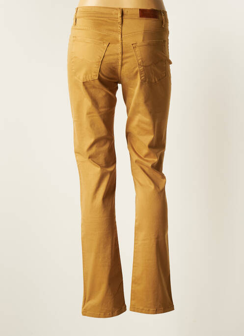 Pantalon slim beige CRN-F3 pour femme