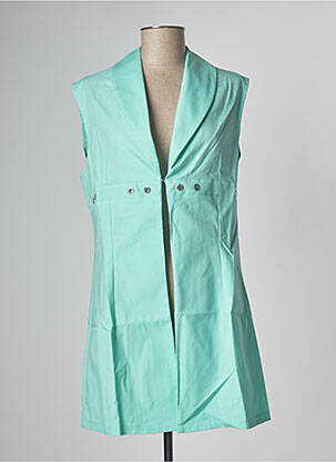 Veste casual col tailleur bleu MULTIPLES femme