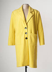Manteau long jaune MULTIPLES pour femme seconde vue