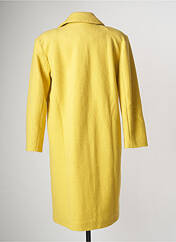 Manteau long jaune MULTIPLES pour femme seconde vue