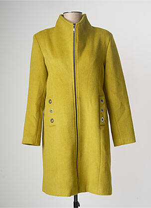 Manteau long vert MULTIPLES pour femme