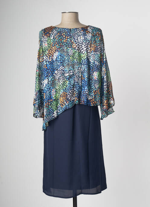 Robe mi-longue bleu MULTIPLES pour femme