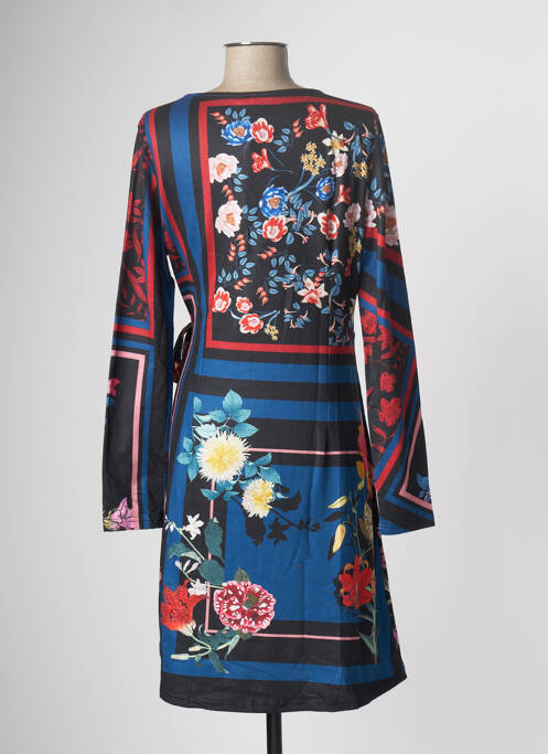 Robe mi-longue noir MULTIPLES pour femme