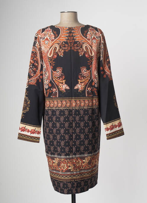 Robe mi-longue noir MULTIPLES pour femme