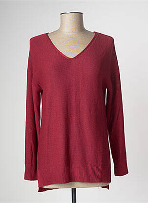 Pull rouge MULTIPLES pour femme