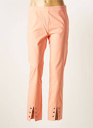 Pantalon 7/8 orange MULTIPLES pour femme
