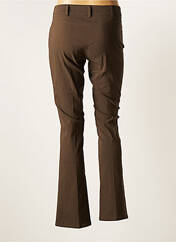 Pantalon slim marron MULTIPLES pour femme seconde vue