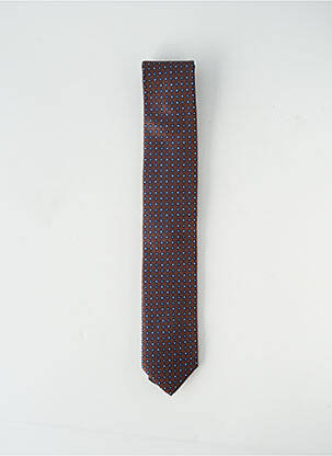 Cravate marron MARVELIS pour homme