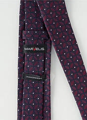 Cravate rouge MARVELIS pour homme seconde vue