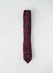 Cravate rouge MARVELIS pour homme seconde vue