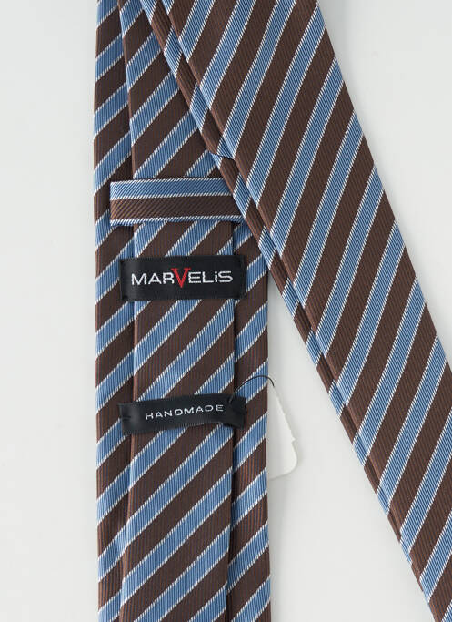 Cravate bleu MARVELIS pour homme