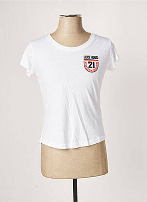 T-shirt blanc D73 pour femme