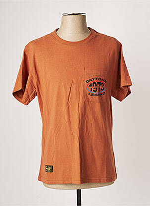 T-shirt marron DAYTONA pour homme
