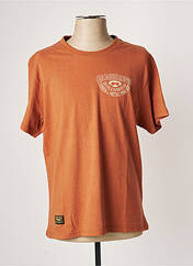 T-shirt marron DAYTONA pour homme seconde vue