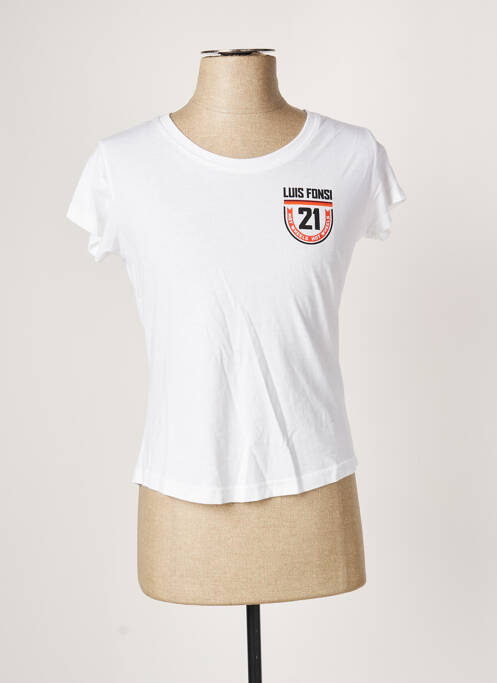 T-shirt blanc D73 pour femme