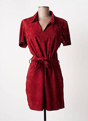 Robe courte rouge ROSE GARDEN pour femme