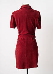 Robe courte rouge ROSE GARDEN pour femme seconde vue