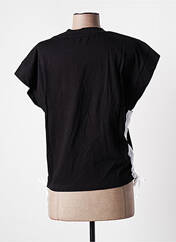 T-shirt noir ROSE GARDEN pour femme seconde vue