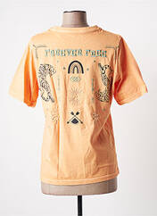 T-shirt orange ROSE GARDEN pour femme seconde vue