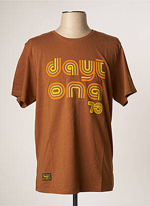 T-shirt marron DAYTONA pour homme