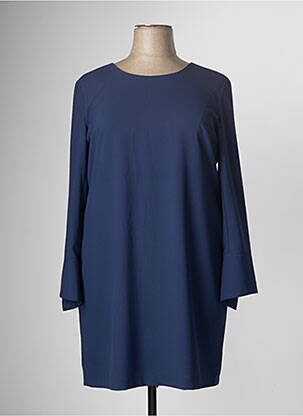 Robe mi-longue bleu TINTA STYLE pour femme