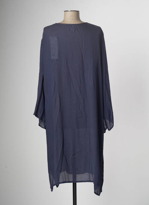 Robe mi-longue bleu ANITA pour femme
