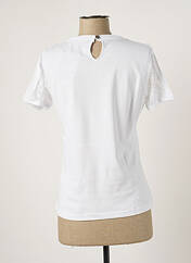 T-shirt blanc I.ODENA pour femme seconde vue