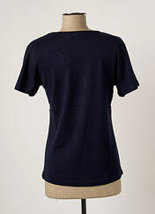 T-shirt bleu CLAUDE DE SAIVRE pour femme seconde vue