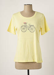 T-shirt jaune GRIFFON pour femme seconde vue