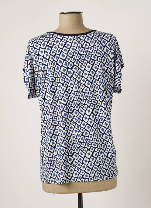 Top bleu TELMAIL pour femme