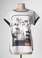T-shirt noir JEAN DELFIN pour femme seconde vue