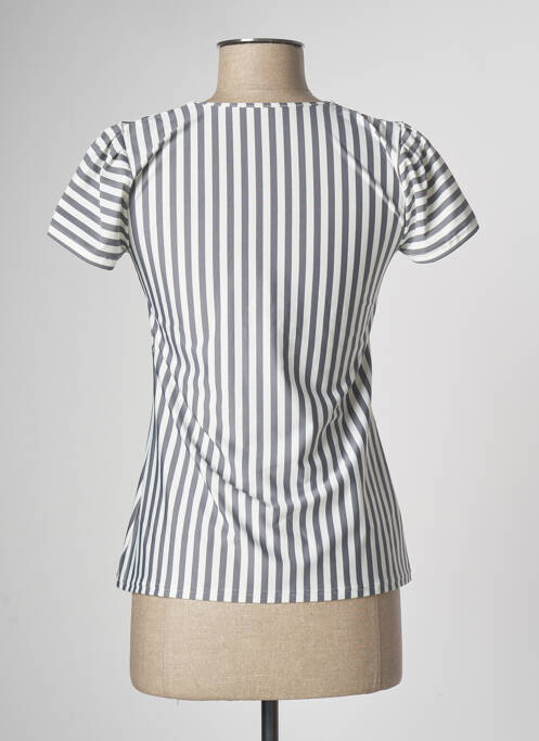 Top gris ANTINEA pour femme