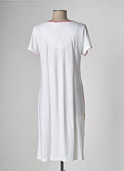 Chemise de nuit blanc EGATEX pour femme seconde vue