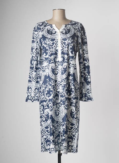 Robe mi-longue bleu ROSCH CREATIVE CULTURE pour femme