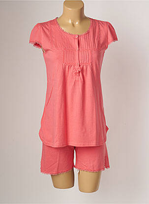Pyjashort rose CANAT pour femme