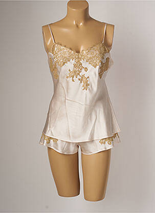 Pyjashort rose MARJOLAINE pour femme